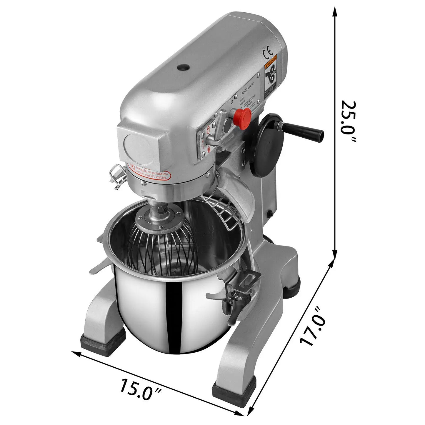 10-30L Commercial Stainless Steel Stand Kitchen Mixer