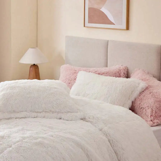 Ultra Soft Faux Fur 2/3-Piece Comforter with Matching Sham