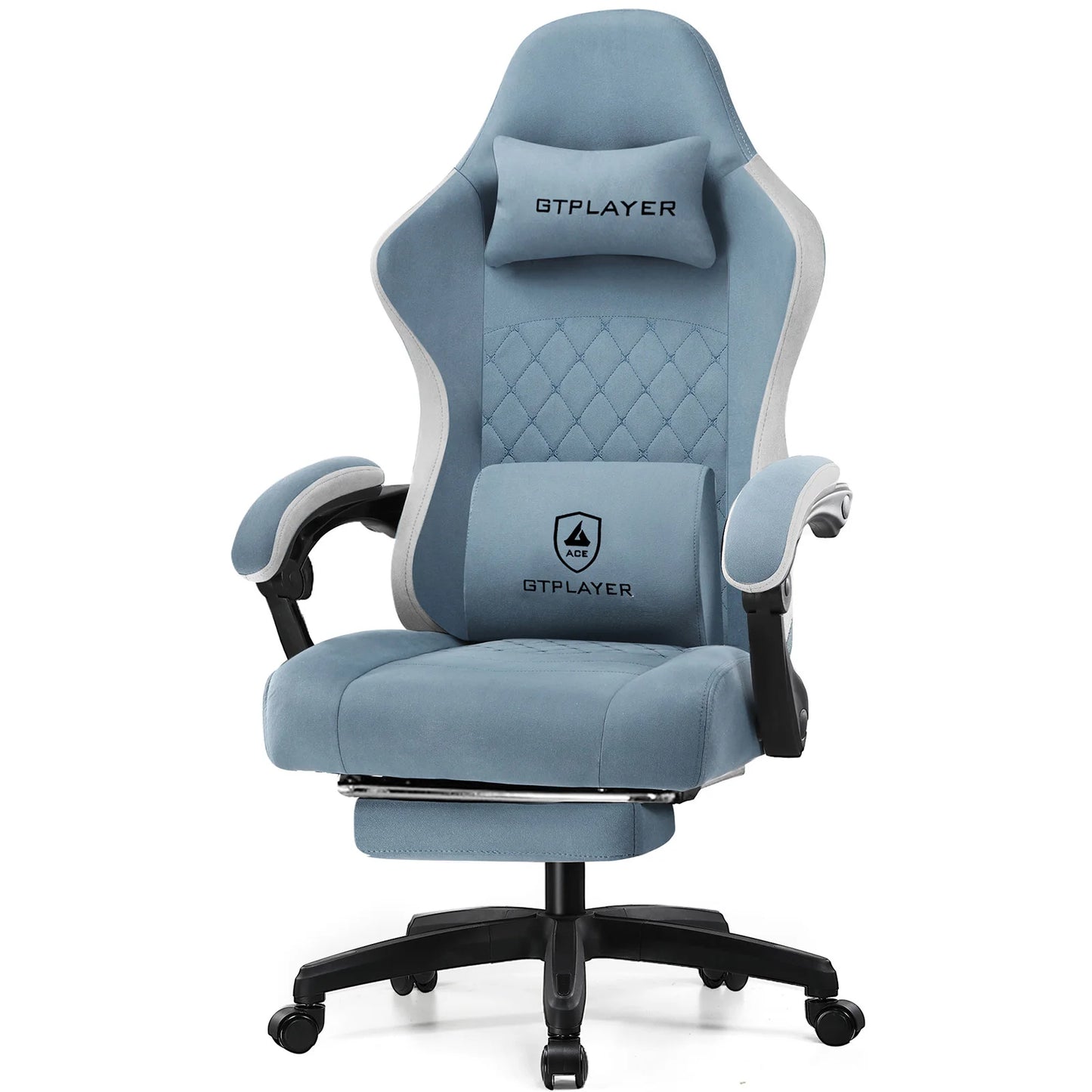 GTPLAYER Gaming Chair Linkage Armrests & Footrest