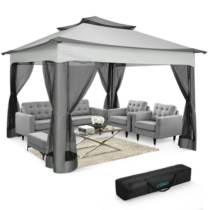 12x12 Pop up Gazebo with Mosquito Netting