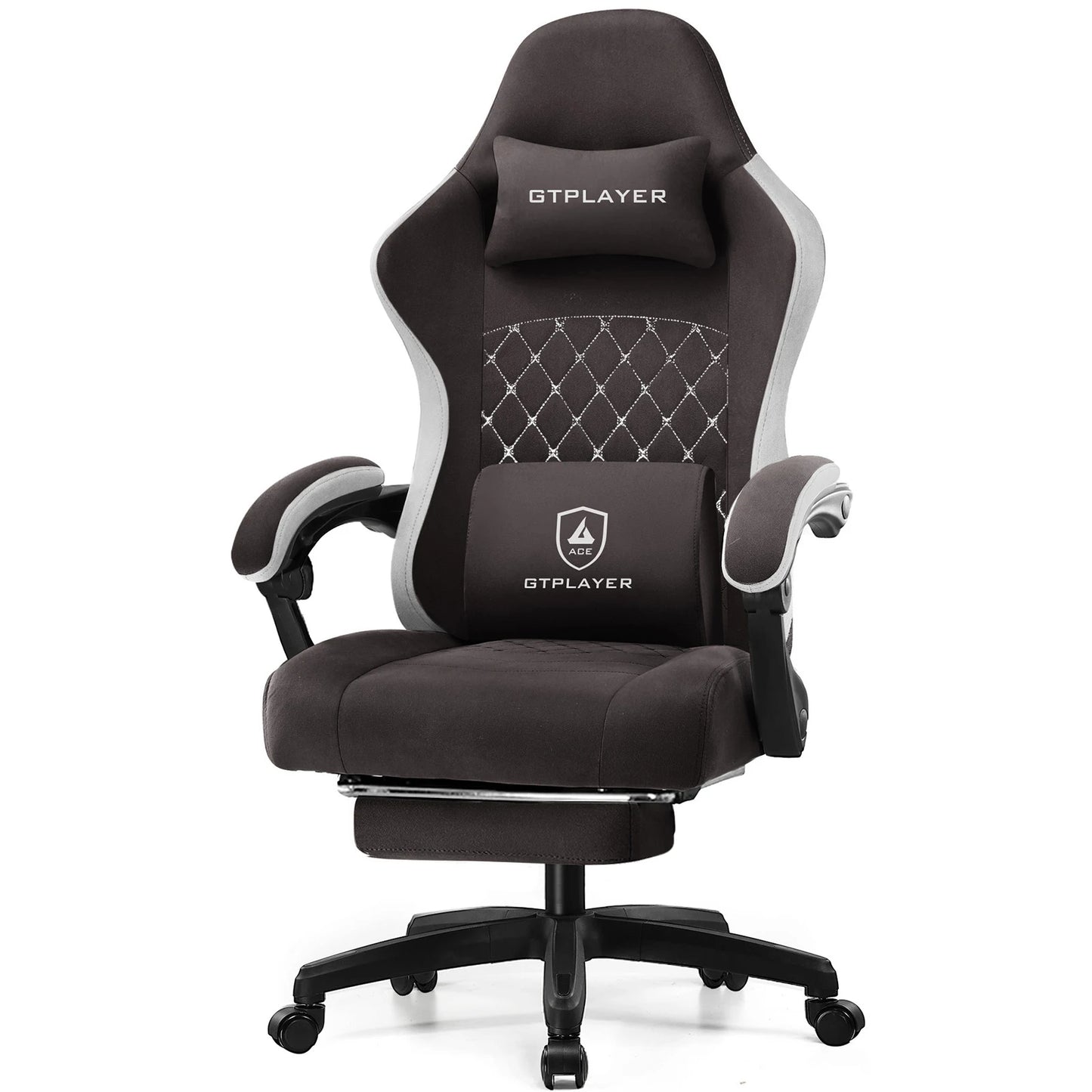GTPLAYER Gaming Chair Linkage Armrests & Footrest