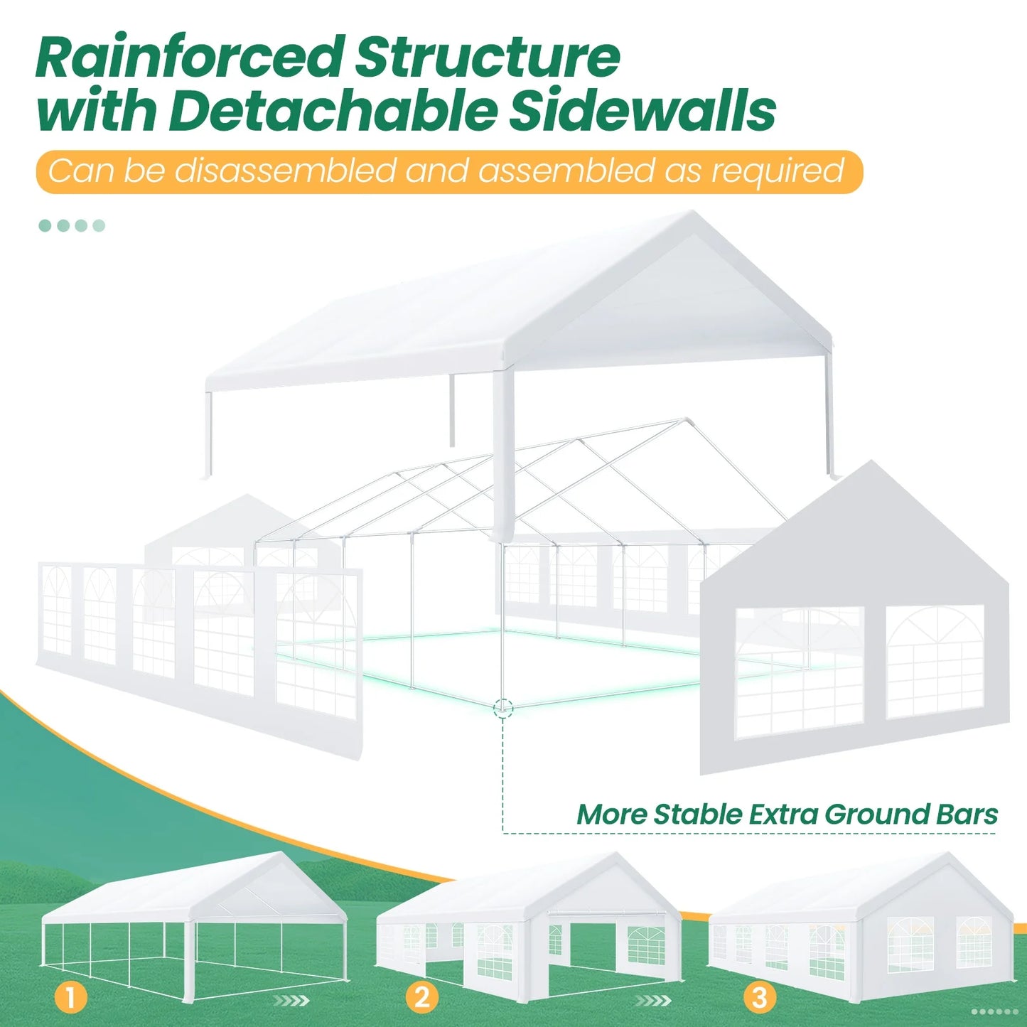 20x30ft Banquet Party Tent Gazebo