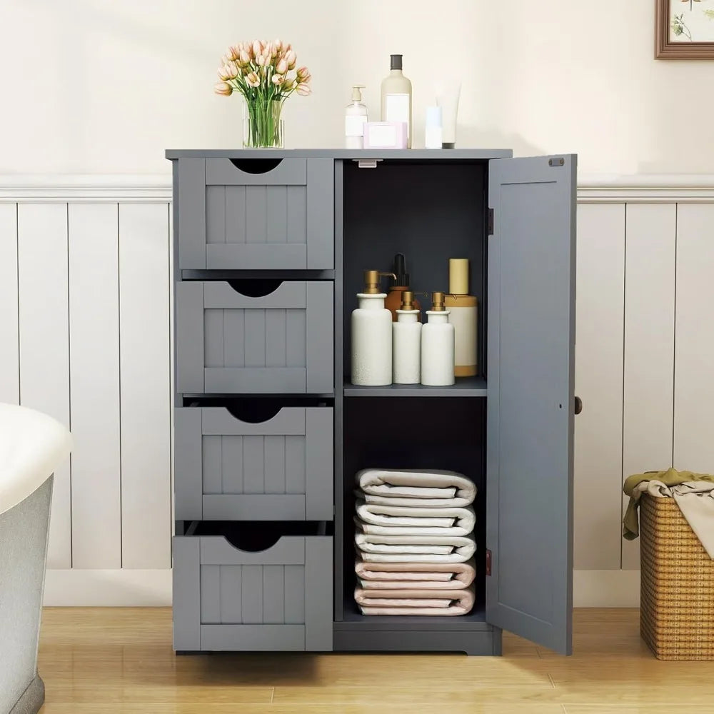 Multifunctional Bathroom Storage Cabinet