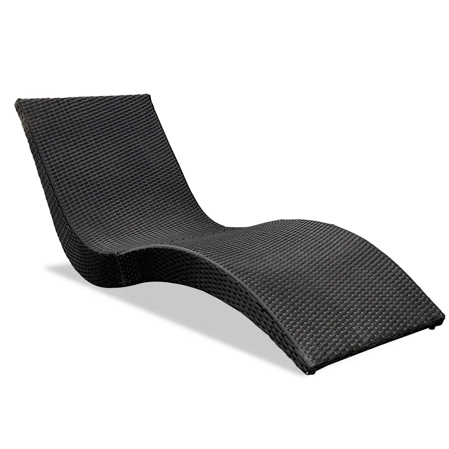Outdoor Rattan Chaise Lounge