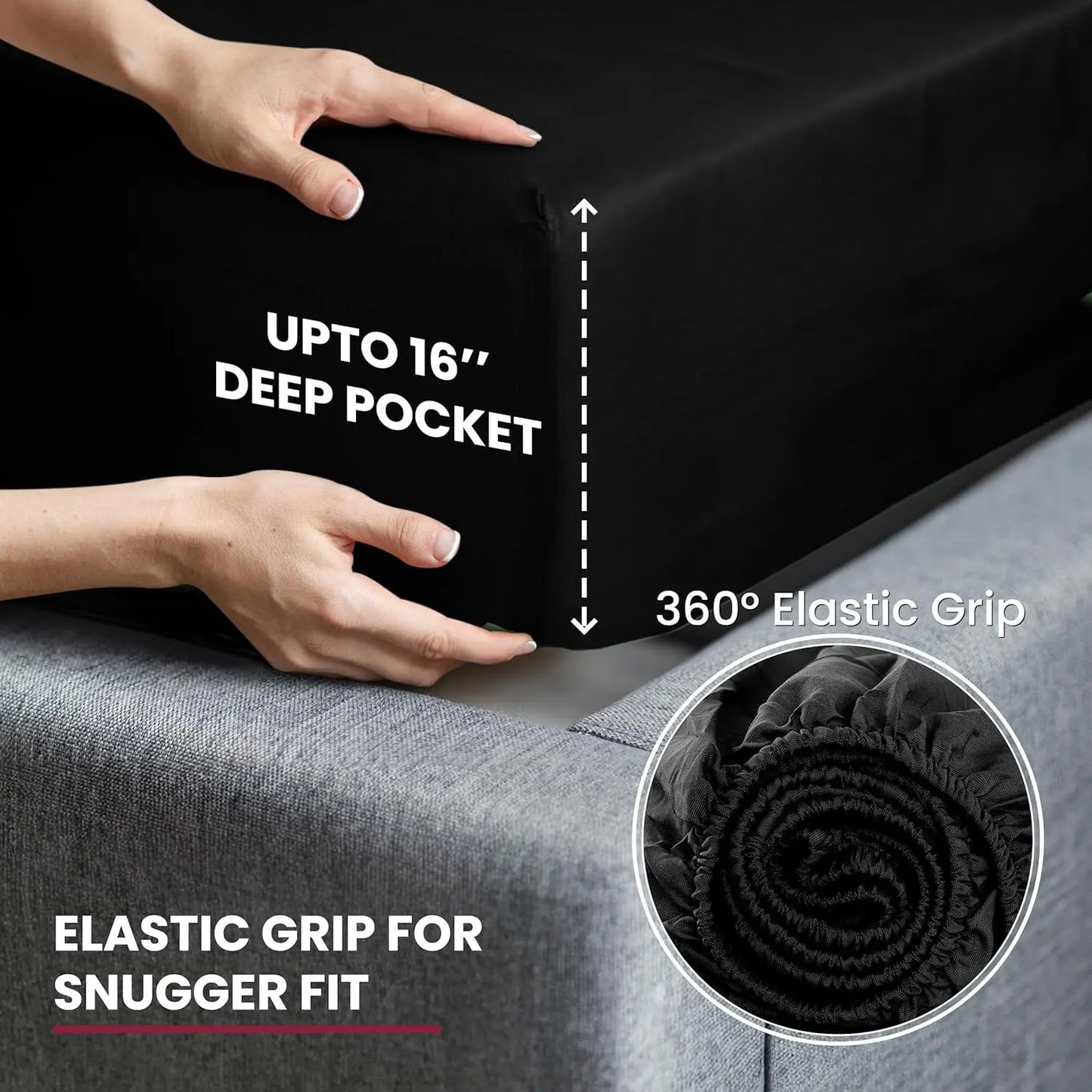 LUX Décor Bamboo Viscose Sheet Sets