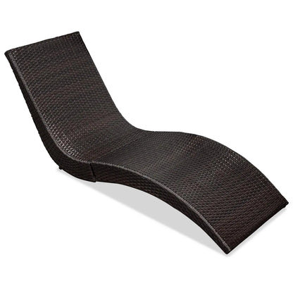 Outdoor Rattan Chaise Lounge