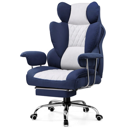 Big and Tall Ergonomic Gaming Chair with Pocket Spring Lumbar Support