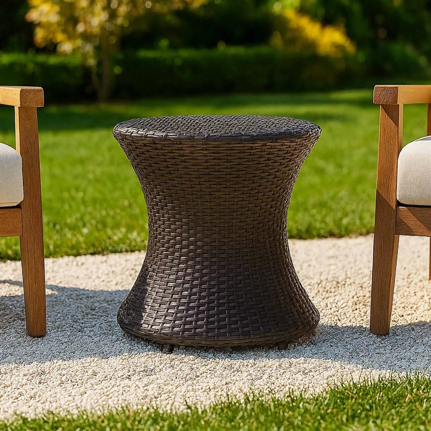 Outdoor Rattan Chaise Lounge