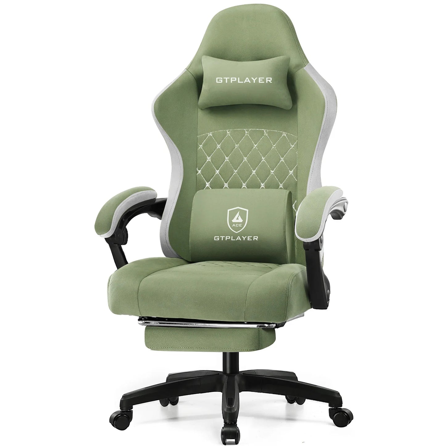 GTPLAYER Gaming Chair Linkage Armrests & Footrest