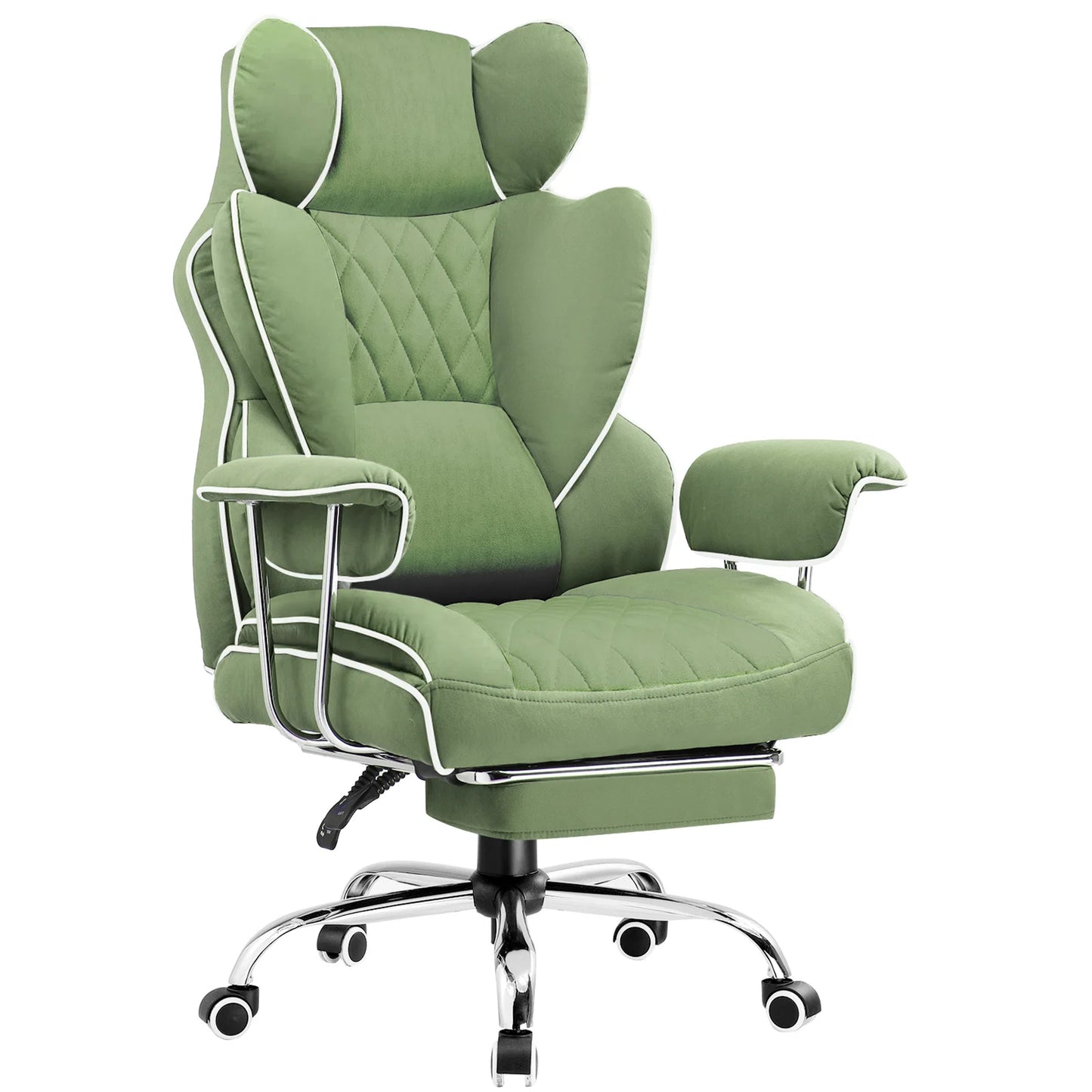 Big and Tall Ergonomic Gaming Chair with Pocket Spring Lumbar Support