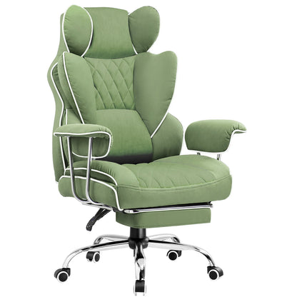 Big and Tall Ergonomic Gaming Chair with Pocket Spring Lumbar Support