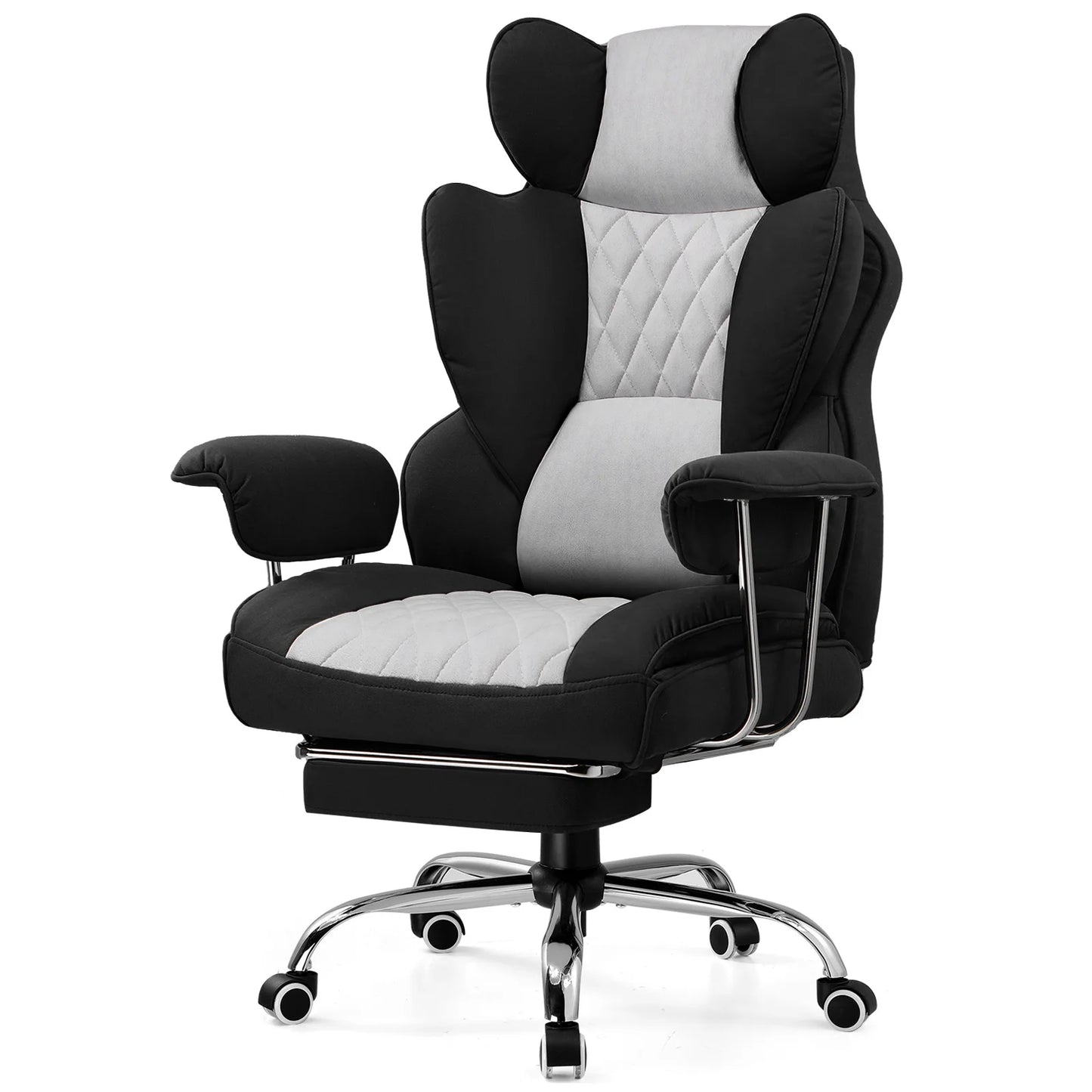 Big and Tall Ergonomic Gaming Chair with Pocket Spring Lumbar Support