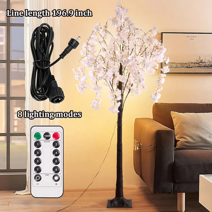 6ft Cherry Blossom Tree Light,