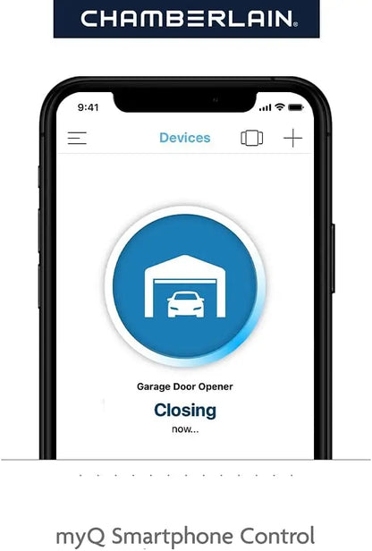 Smart Garage Door Opener, Ultra Quiet Belt Drive, 3/4-HP Motor