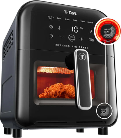 T-Fal Infrared 6 Qt. Large Air Fryer Toaster Oven Combo