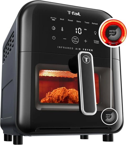 T-Fal Infrared 6 Qt. Large Air Fryer Toaster Oven Combo