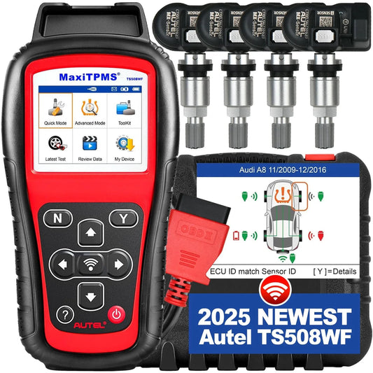 Wireless TPMS Programming Tool Kit, Activate, Reset and Program All Tire Sensors