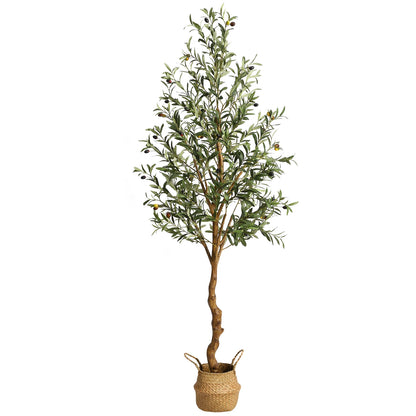 1Pc/2Pcs Artificial Olive Tree 4ft / 5ft / 6ft