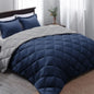 Queen Navy Blue Comforter Set