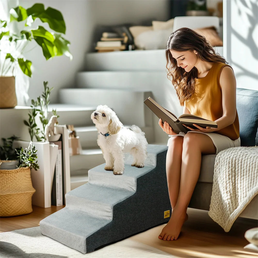 3/4 Step  Dog/Cat Ladder  of High-Density Foam