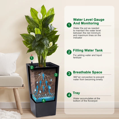 2pcs  Outdoor Indoor Planter Pots