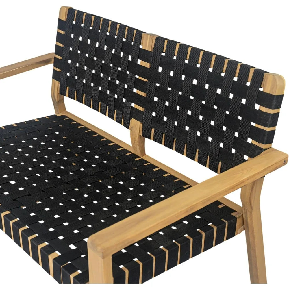 Christopher Knight Home Lenno Acacia Wood Patio Loveseat