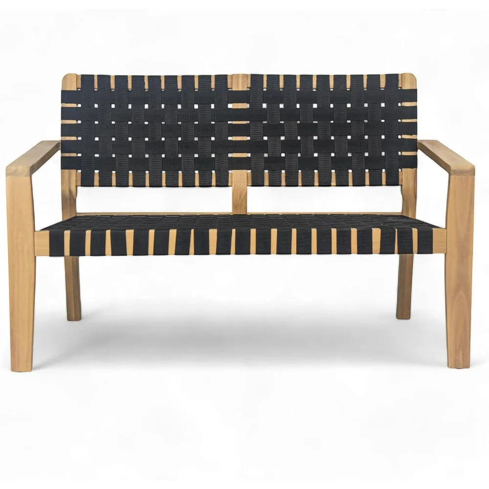 Christopher Knight Home Lenno Acacia Wood Patio Loveseat