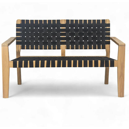 Christopher Knight Home Lenno Acacia Wood Patio Loveseat