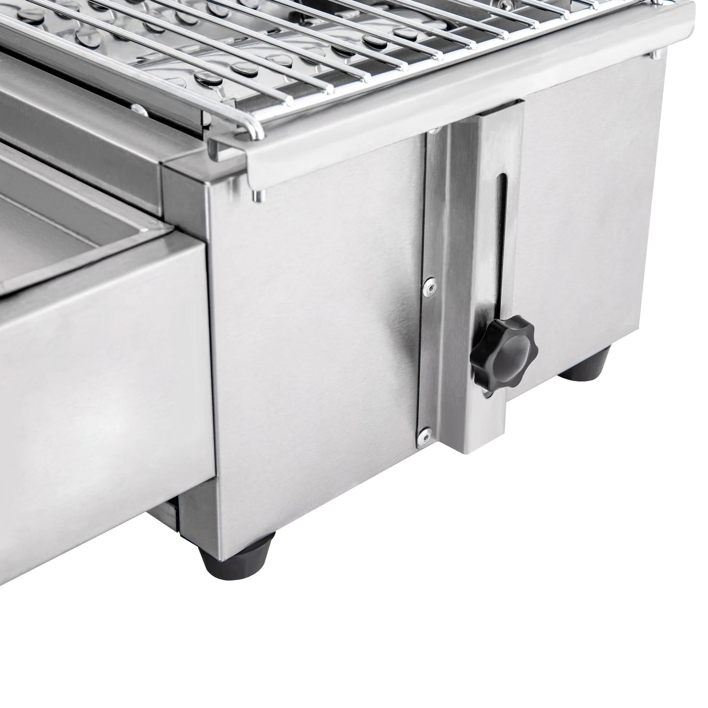 Professional 4-Burner Stainless Steel Tabletop Propane/LPG Gas Grill