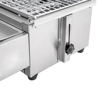 Professional 4-Burner Stainless Steel Tabletop Propane/LPG Gas Grill