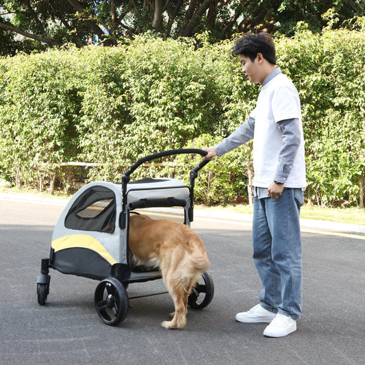 Portable Dog Stroller for Large Dogs