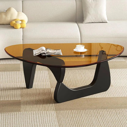 Modern Glass Coffee Table, Reception Office Tables