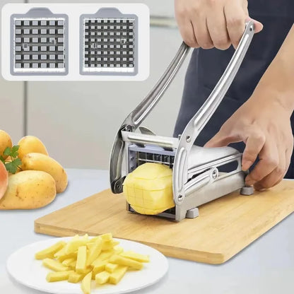Stainless Steel Potato French Fry Cutter Vegetable Slicer
