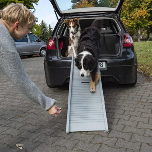 Folding Portable Non-Slip Pet Stair Ramp For SUV & Truck