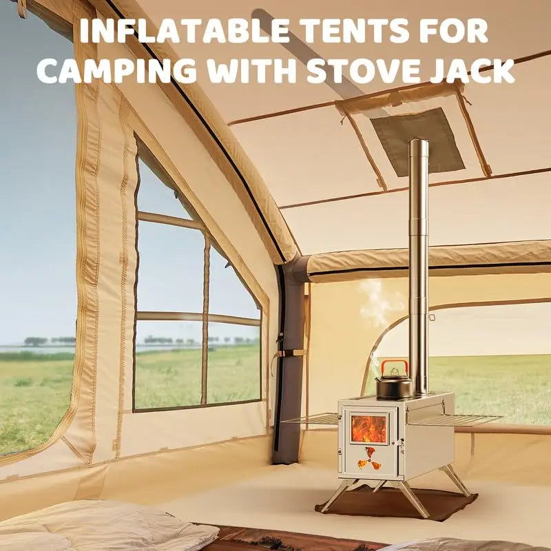 4-6 people Inflatable Camping Tent, Easy Setup