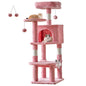 44In Tall Multi-Cat Climbing Tower With Scratching Posts
