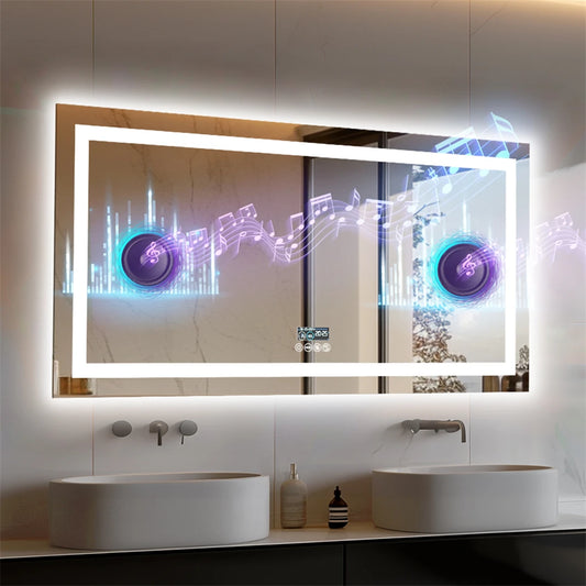 XXL Bathroom Mirror Smart LED Vanity Mirror