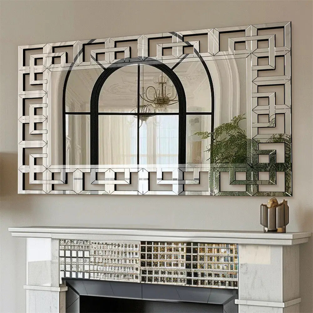 48”×28”Rectangle Grecian Venetian Accent Mirror
