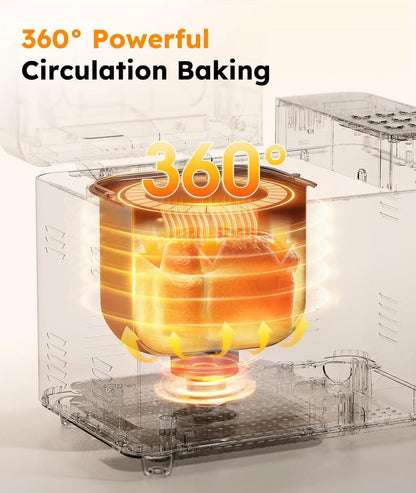 17 in 1 Automatic Stainless Steel Bread Machine,