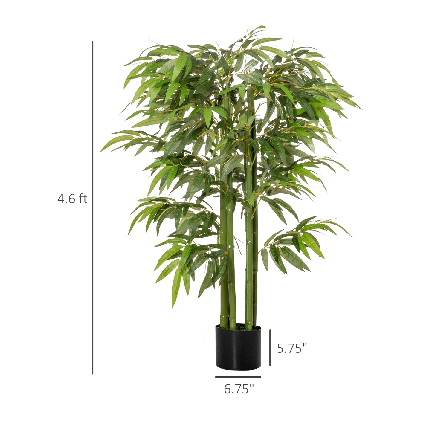4.5' Artificial Bamboo Tree