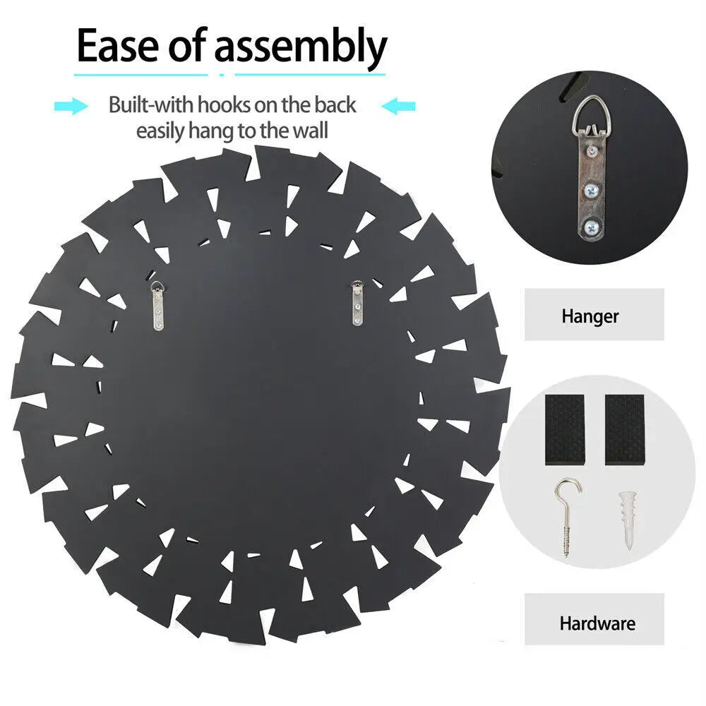 Large Accent Mirror With Beveled Frame