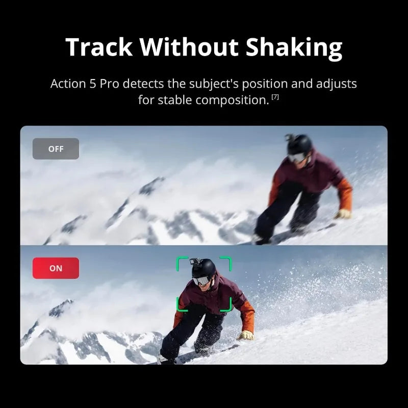 NEW Action 5 Pro Standard Combo, Waterproof Action Camera