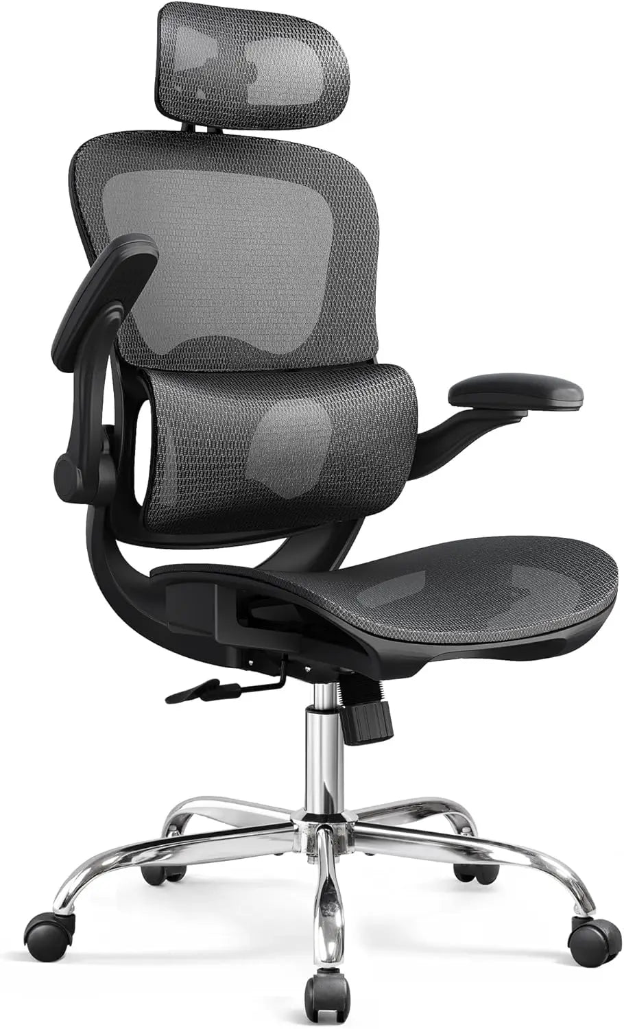 Ergonomic Mesh Heavy Duty High Back Reclining Swivel Computer Chair with Lumbar