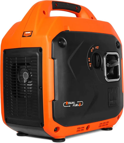 3600W Dual Fuel Portable Inverter Generator with CO Sensor