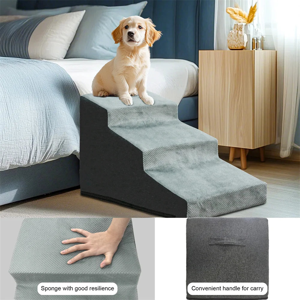 3/4 Step  Dog/Cat Ladder  of High-Density Foam