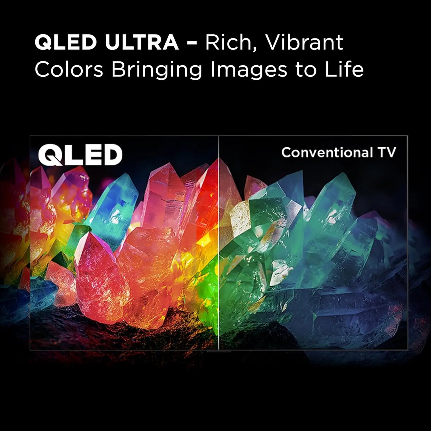 55-Inch QLED 4K Smart Mini LED TV Dolby Vision IQ,