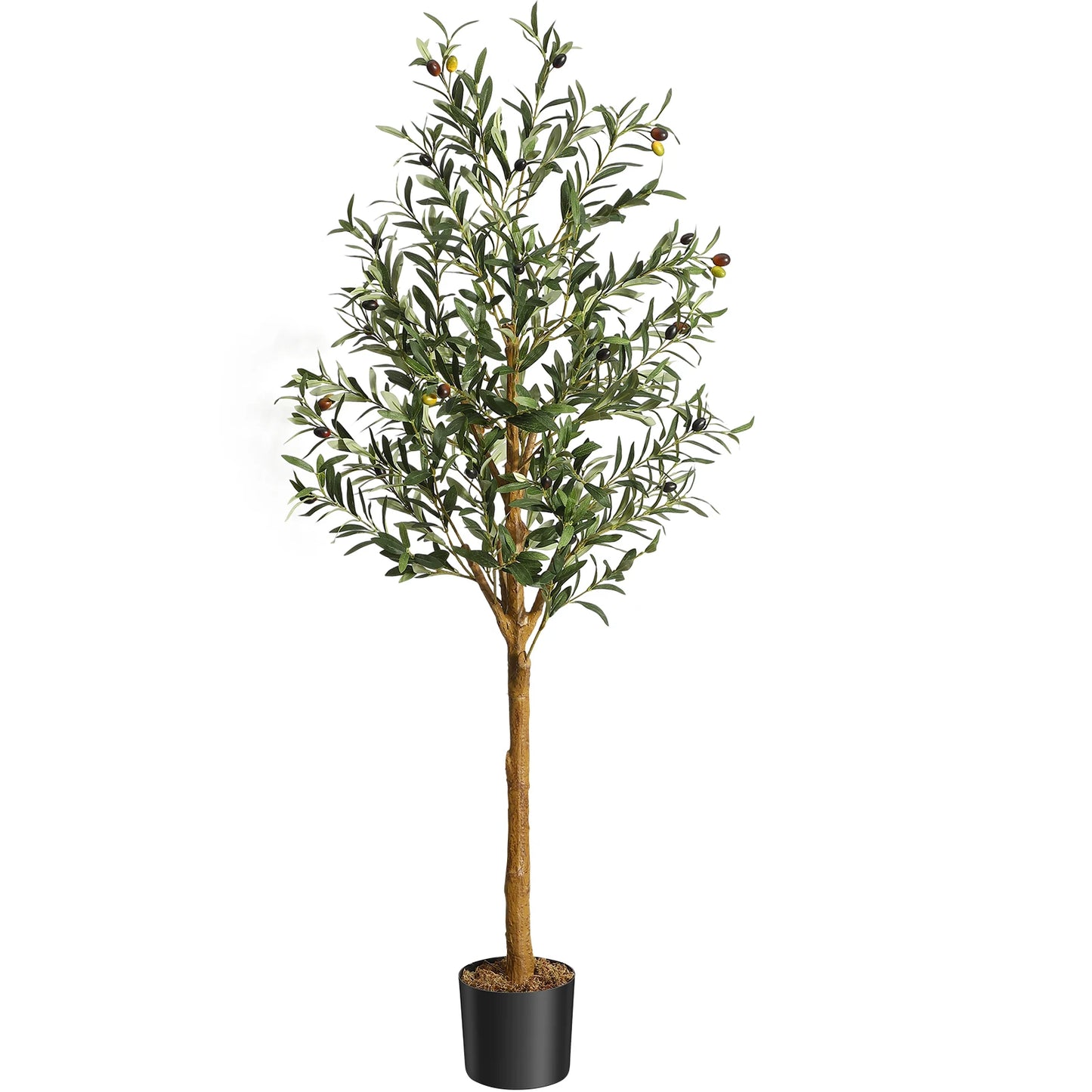 1Pc/2Pcs Artificial Olive Tree 4ft / 5ft / 6ft