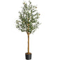 1Pc/2Pcs Artificial Olive Tree 4ft / 5ft / 6ft