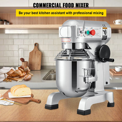 10-30L Commercial Stainless Steel Stand Kitchen Mixer