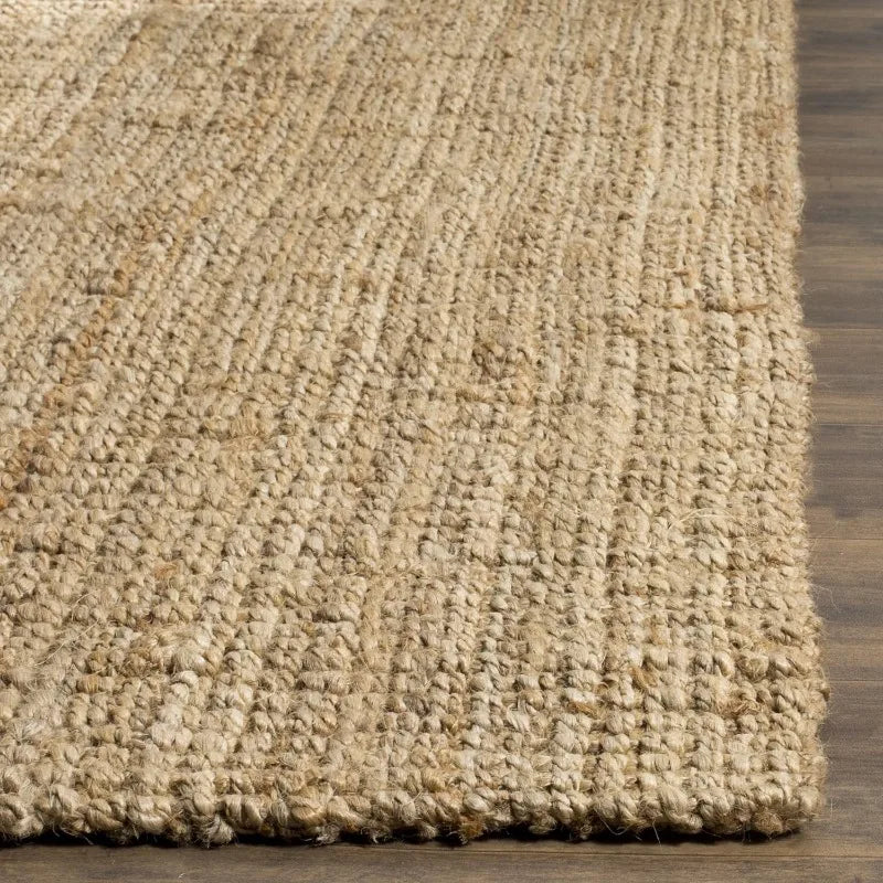6' x 9', Natural, Handmade Farmhouse Jute Rug
